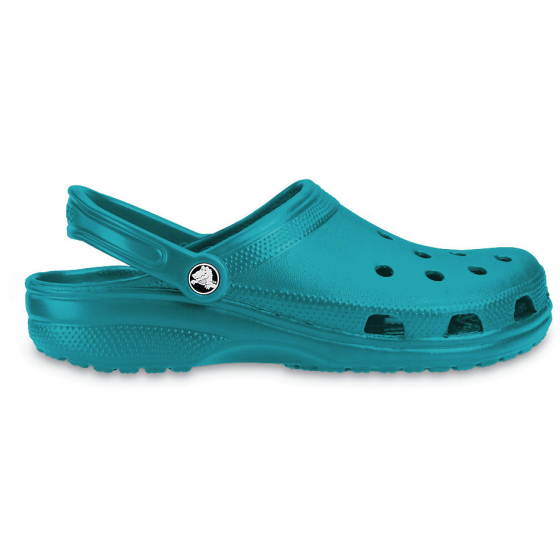 dark turquoise crocs
