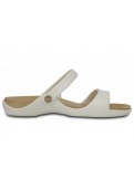 Crocs Cleo V Sandal Oyster/Gold