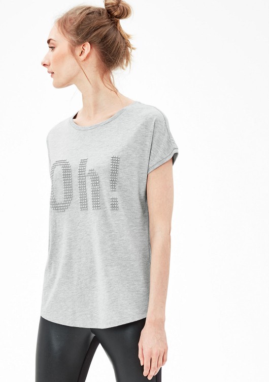 s.Oliver tričko dámské se třpitivým motivem