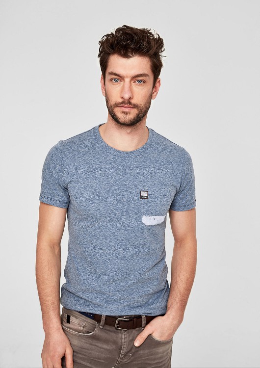 s.Oliver pánské tričko s kapsičkou