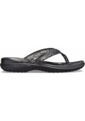 Crocs Capri Strappy Flip Black