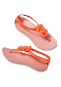 Crocs Serena Embellish Flip Bright Coral/Melon