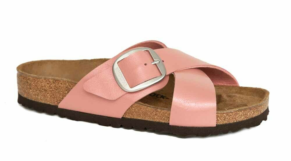 birkenstock madrid big buckle old rose