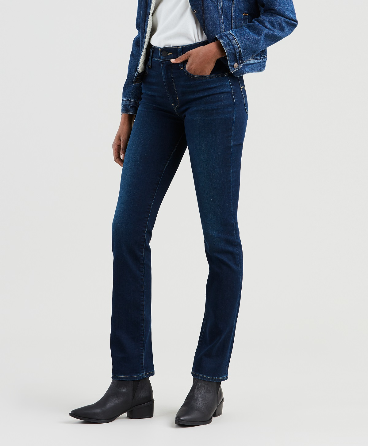 Levis dámské džíny 724 HIGH RISE STRAIGHT - Superjeans.cz