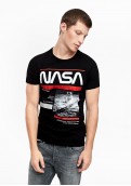 s.Oliver Q/S pánské triko s nápisem NASA