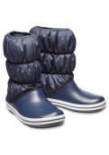 Crocs Winter Puff Boot Navy - zimní sněhule