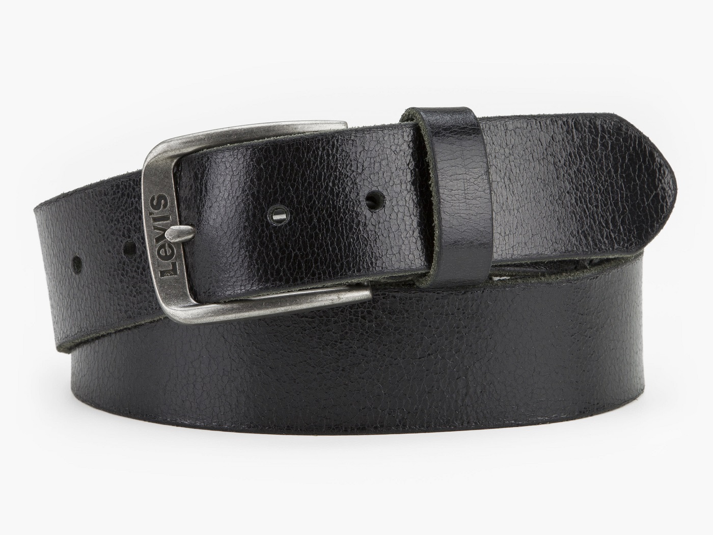 Levis pánský kožený pásek 77134-1936 Černá 95