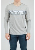 Wrangler pásnké triko s dlouhým rukávem