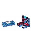 Happy Socks barevné ponožky 4 páry