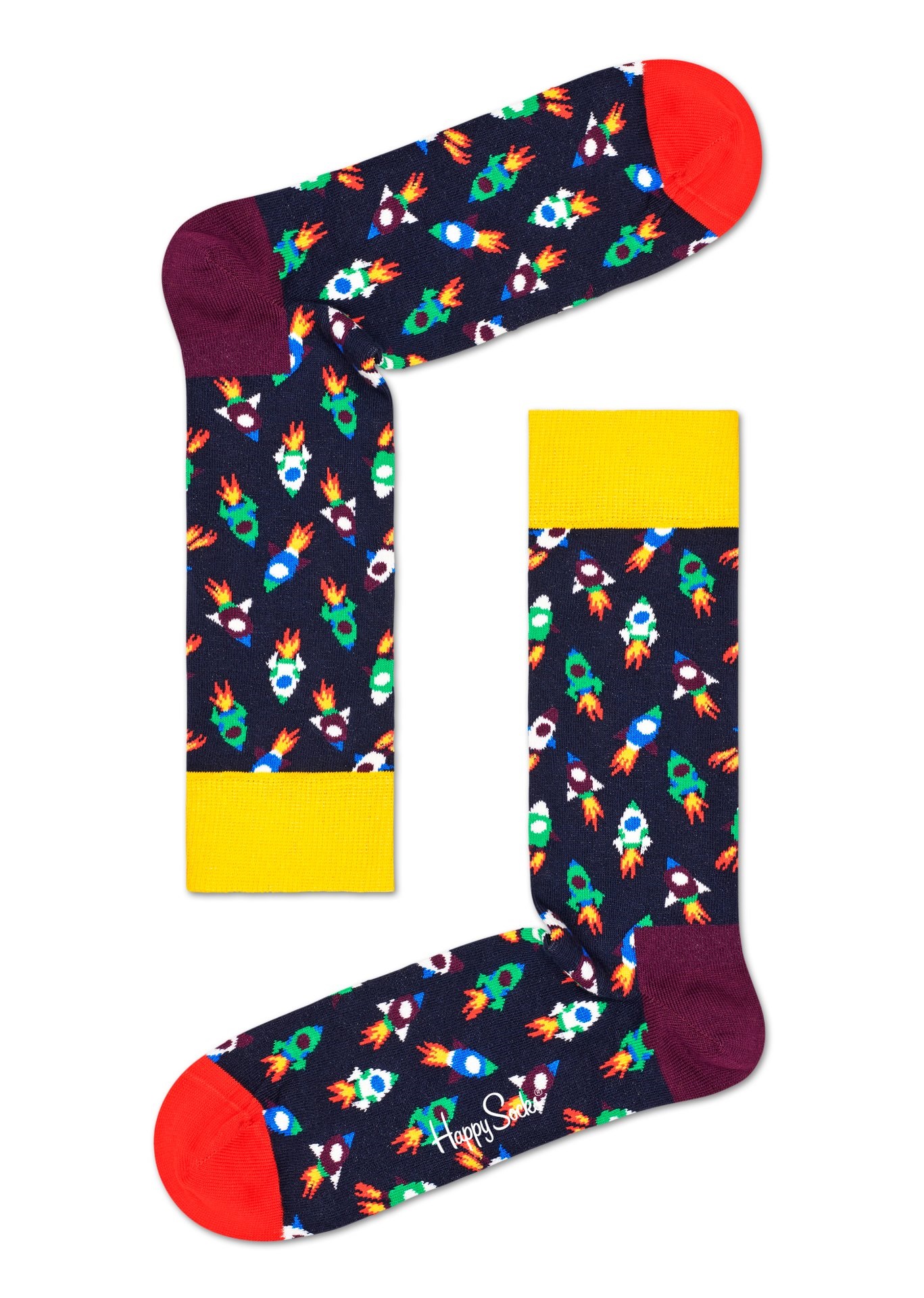 Happy Socks barevné ponožky ROC01-6500 Multi 36-40