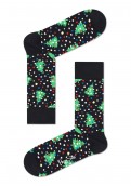 Happy Socks barevné ponožky s vánočním motivem
