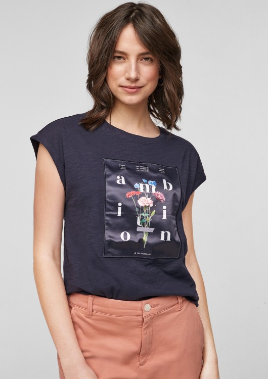 s.Oliver dámské triko s květinovým vzorem
