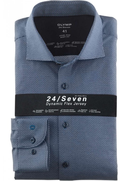 OLYMP Level Five 24/Seven Body Fit společenská košile