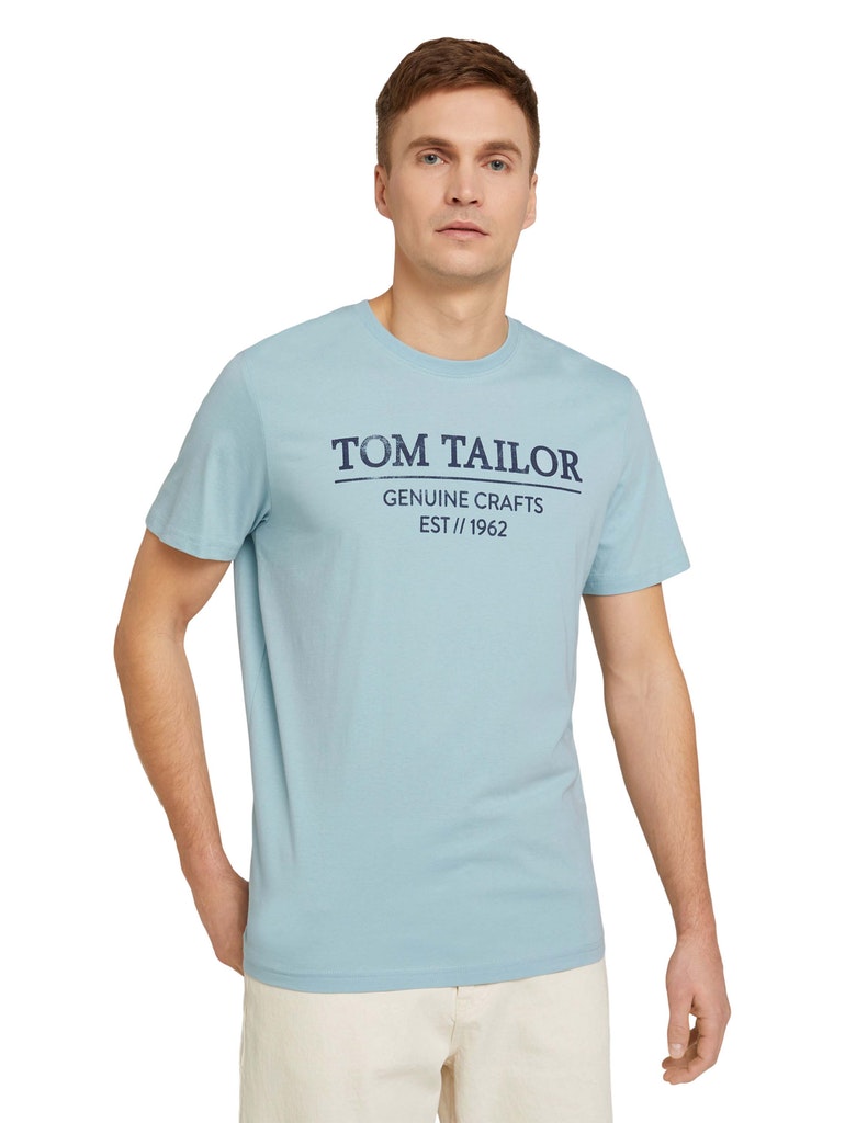 Tom Tailor pánské triko 1021229/26298 Modrá XXXL