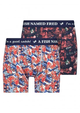 A Fish Named Fred pánské boxerky 2 kusy