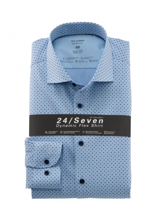 OLYMP Level Five 24/Seven Body Fit společenská košile