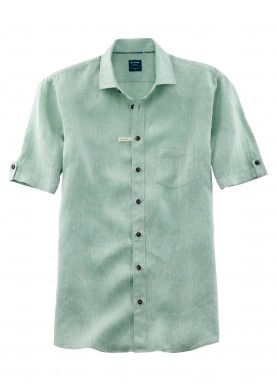 OLYMP Casual Modern Fit lněná košile