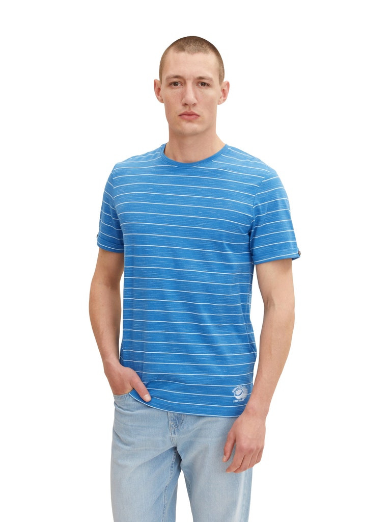 Tom Tailor pánské triko 1031588/29783 Modrá M