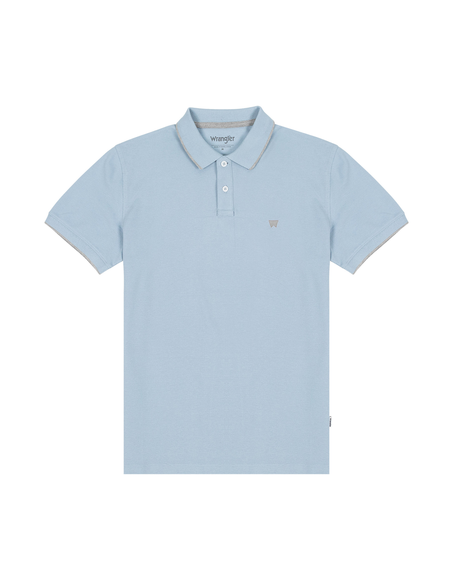 Wrangler pánské triko s límečkem W7BHK4M31 Modrá L