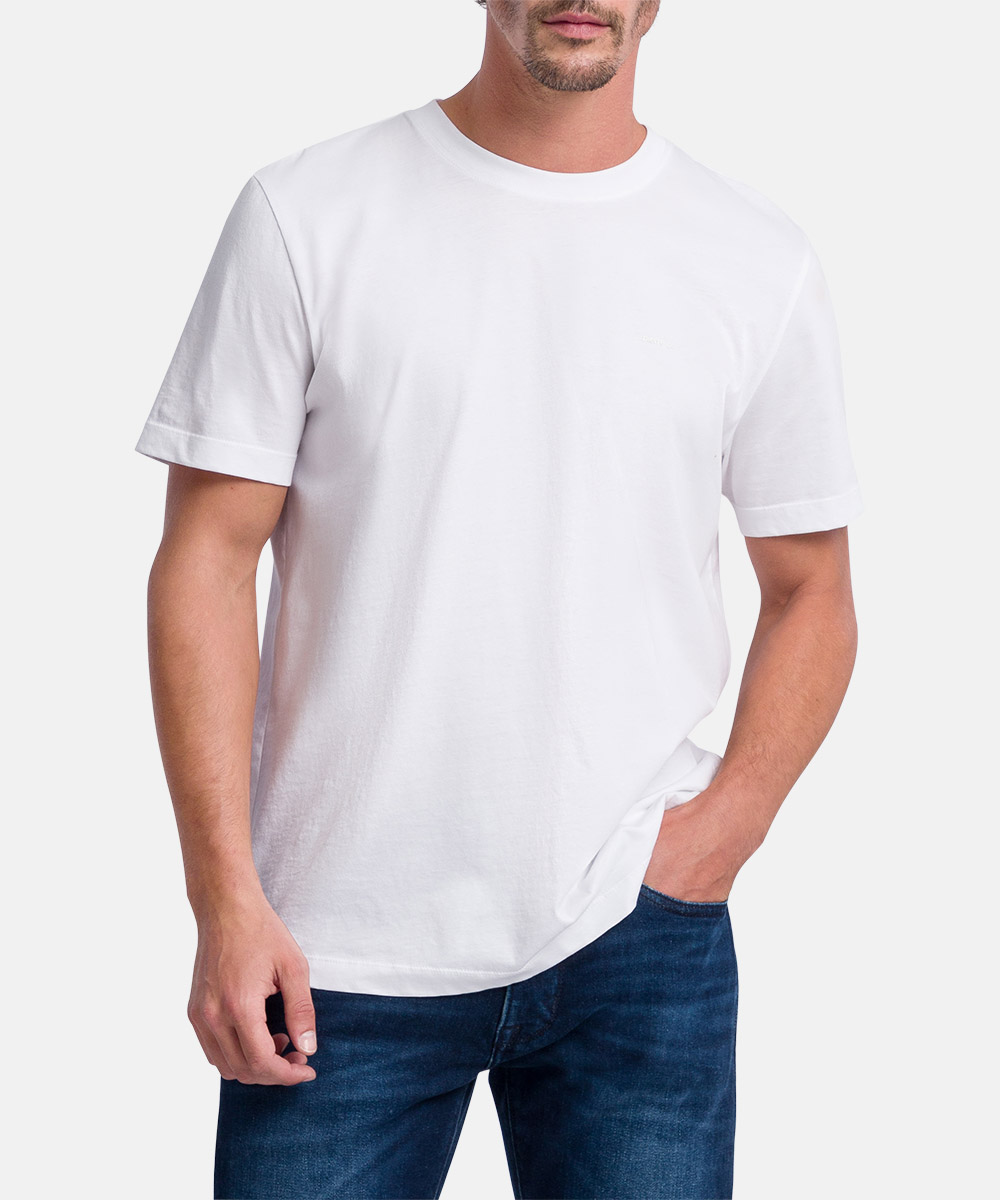 Pierre Cardin pánské tričko 20470 3025 1019 Bílá XXXL