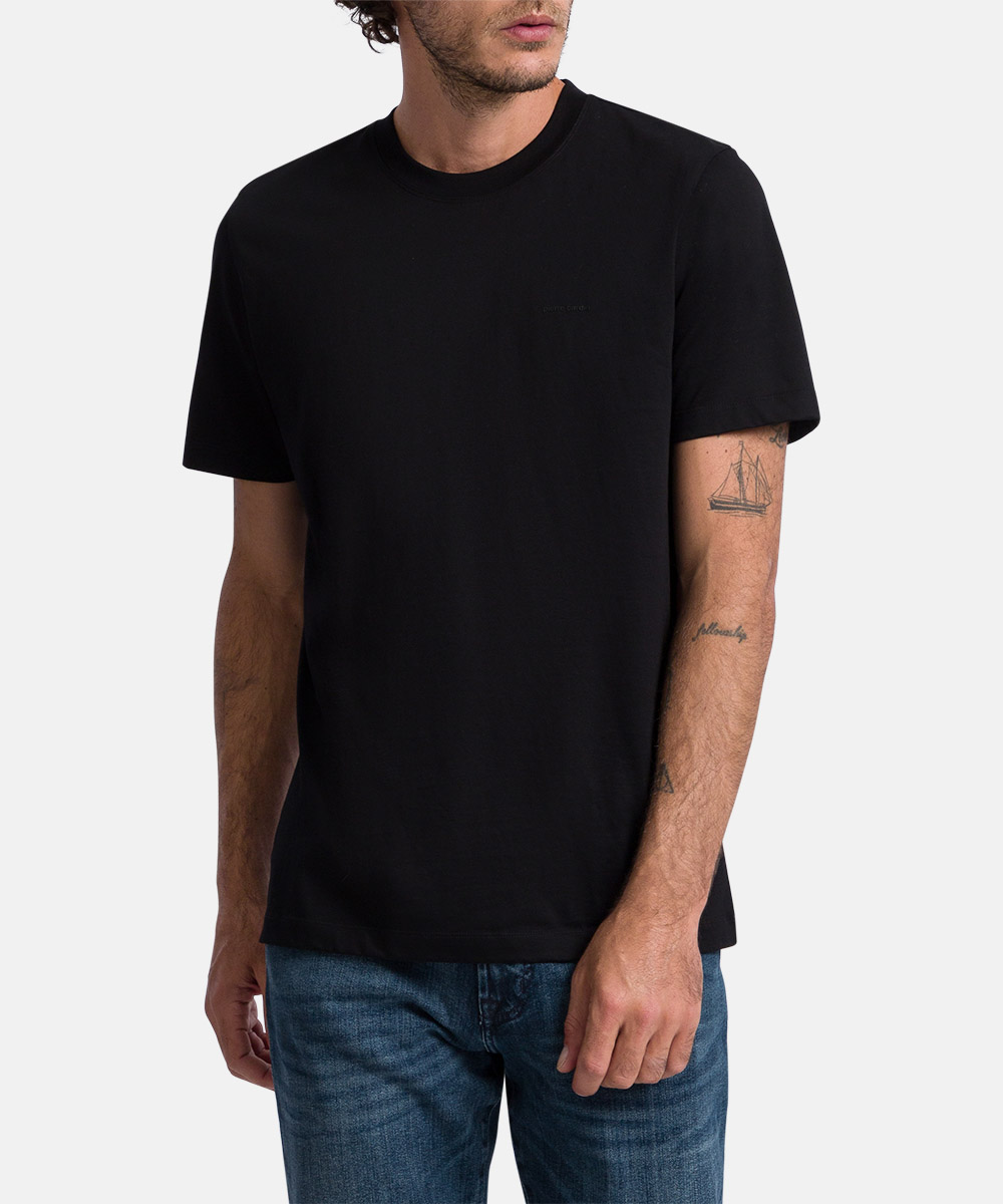 Pierre Cardin pánské tričko 20470 3025 9000 Černá XXXL