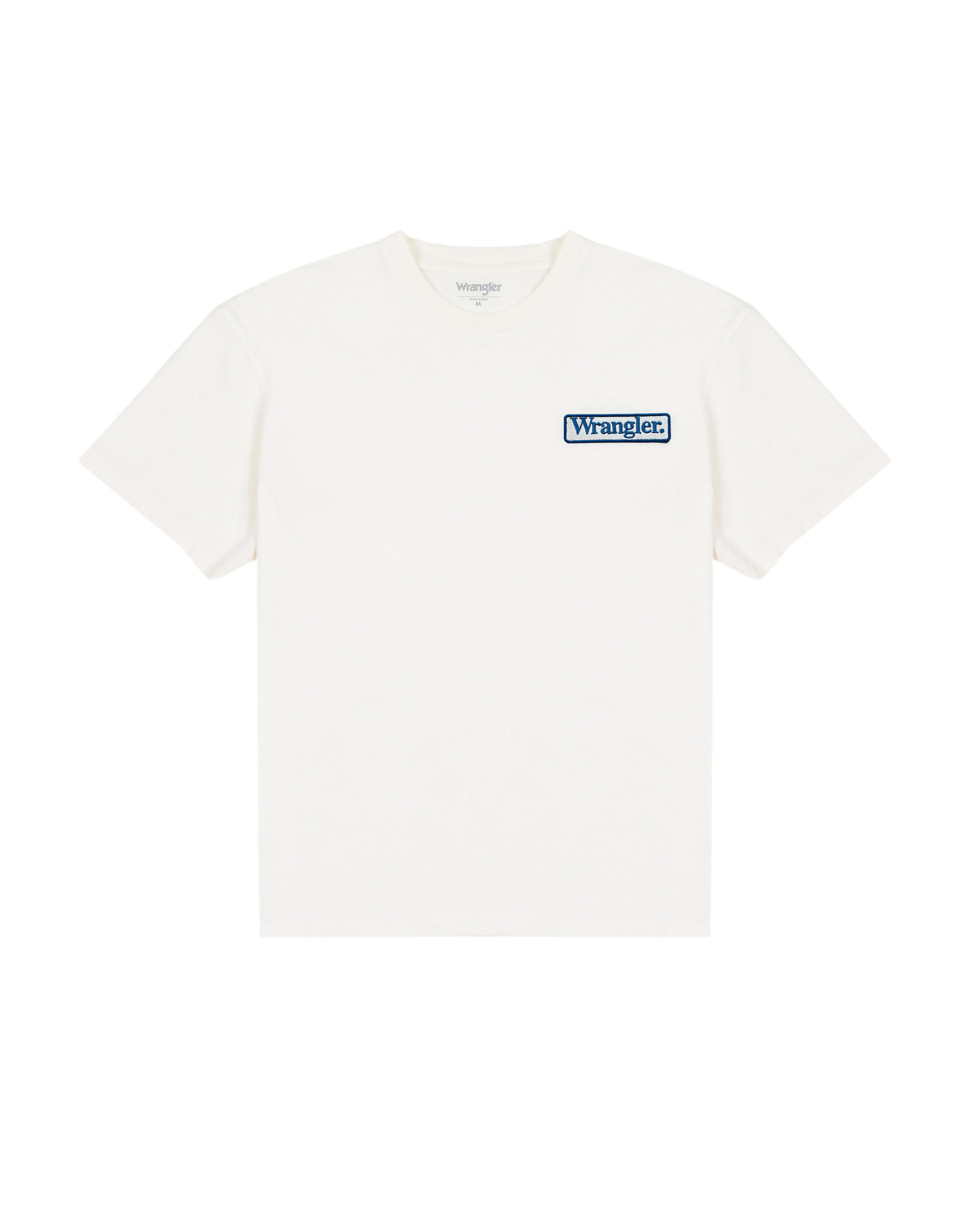 Wrangler pánské triko s krátkým rukávem W760EE989 Bílá XXL