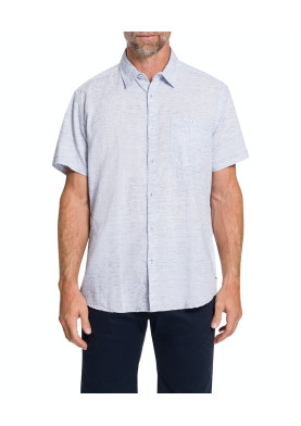 Pioneer pánská lněná košile s krátkým rukávem