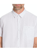 Pioneer pánská lněná košile s krátkým rukávem