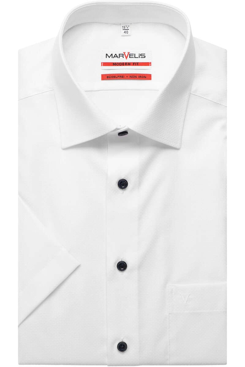 Marvelis společenská košile Modern Fit 7282 00 32 Bílá 40
