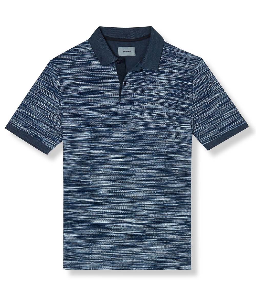 Pierre Cardin pánské triko s límečkem 20554 2040 6319 Modrá XXXL