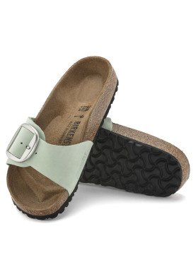 Birkenstock Madrid Big Buckle dámské kožené pantofle