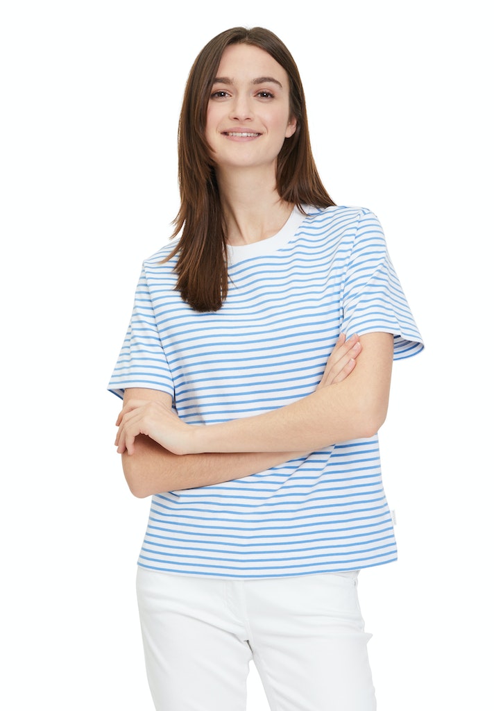 BETTY & CO GREY dámské triko s proužkem 2919/3164 1880 Modrá M
