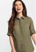 Olsen dámská lněná košile s krátkým rukávem