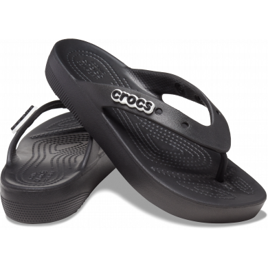 Crocs Classic Platform Flip 207714-001 Černá 41-42
