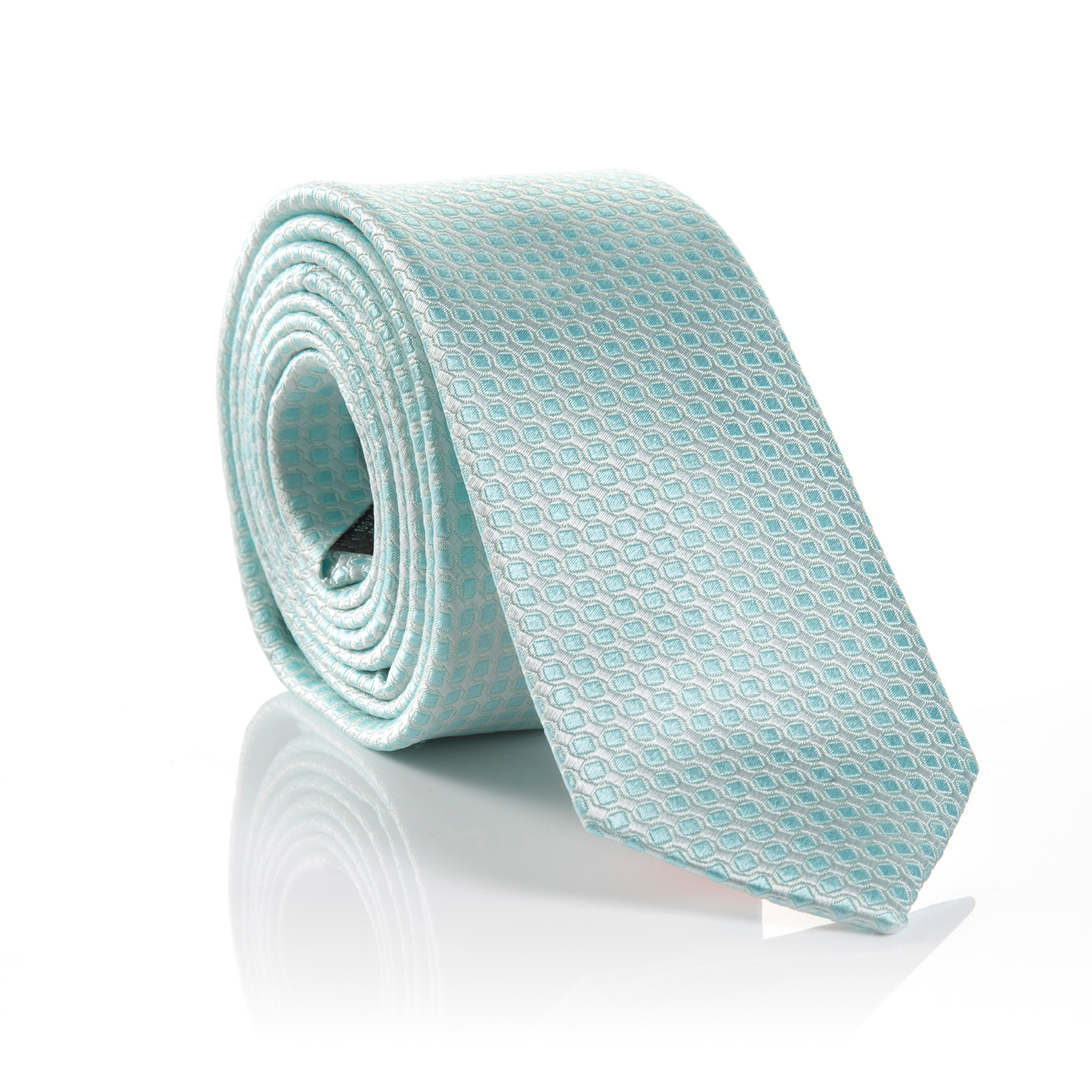 MONTI hedvábná pánská kravata 01160 0013 4150 Modrá ONE SIZE
