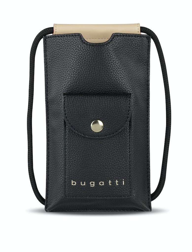 Bugatti dámská kabelka na mobil 49663501 Černá ONE SIZE