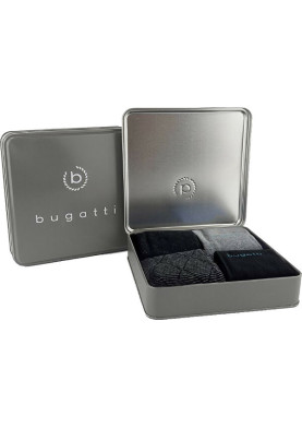 Bugatti pánské ponožky 4 páry v dárkové krabičce