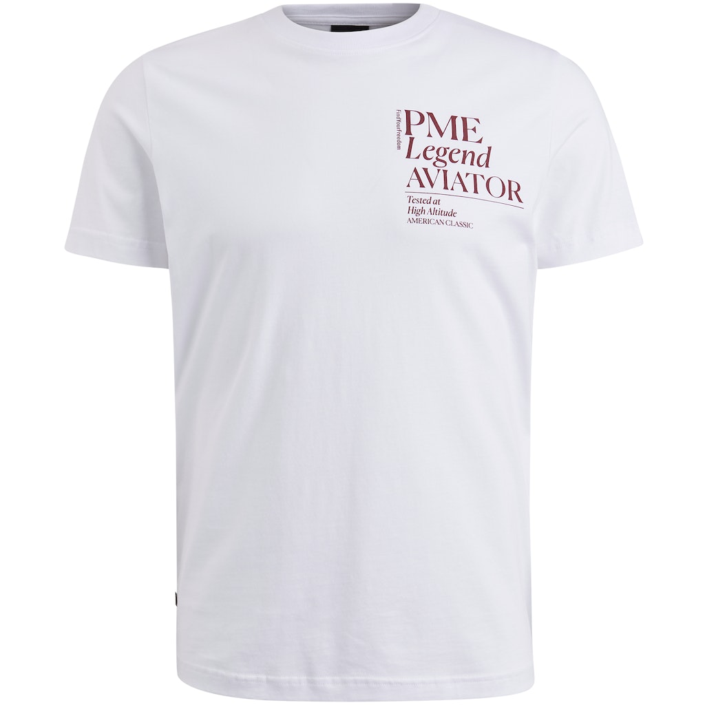 PME Legend pánské triko PTSS2403584 7003 Bílá M