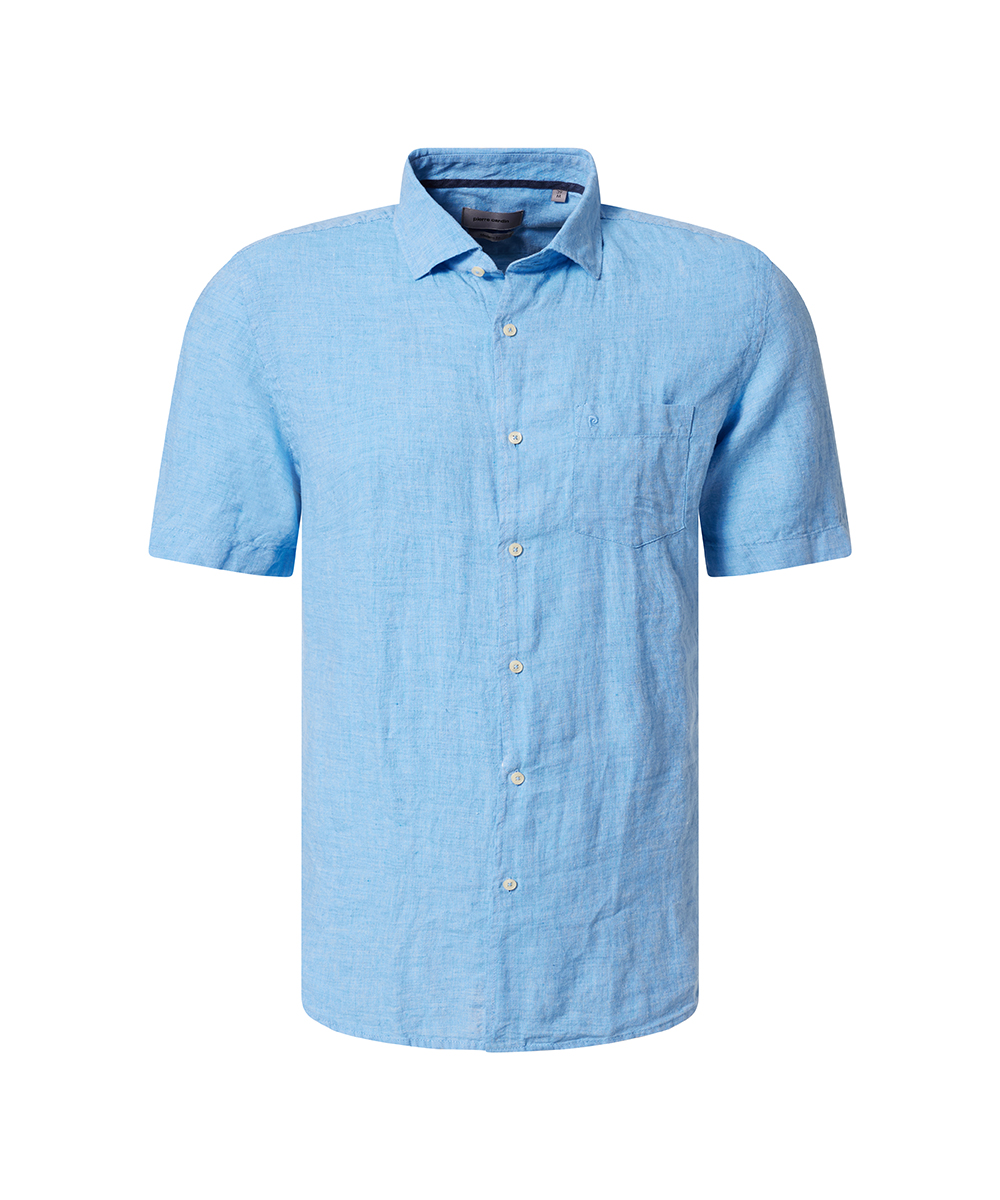 Pierre Cardin pánská lněná košile 45013.0280 6125 Modrá XL