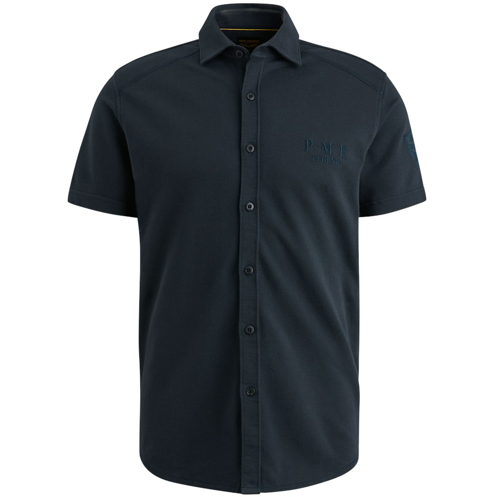 PME Legend pánská košile s krátkým rukávem PSIS2405222 5281 Modrá M