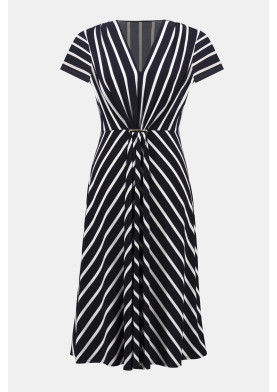 Joseph Ribkoff dámské šaty Stripe Fit a Flare