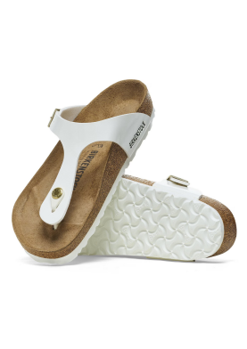 Birkenstock Gizeh lakované dámské pantofle