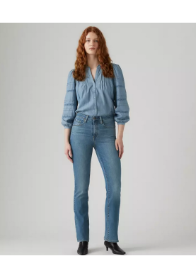 Levi´s 725 Hight Rise Bootcut - dámské džíny rozšířené