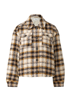 s.Oliver dámská kostkovaná podzimní bunda