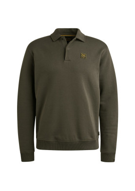 PME Legend pánská mikina s polo límečkem