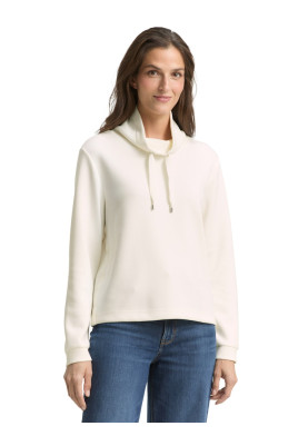 Tom Tailor dámská mikina scuba se stojáčkem