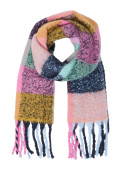 s.Oliver dámská šála s vícebarevným kostkovaným vzorem