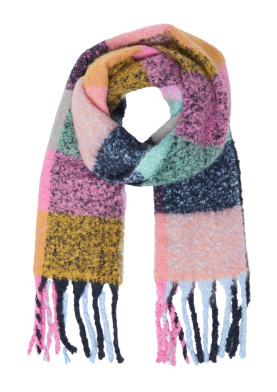 s.Oliver dámská šála s vícebarevným kostkovaným vzorem