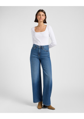 LEE Džíny Stella Wide Leg