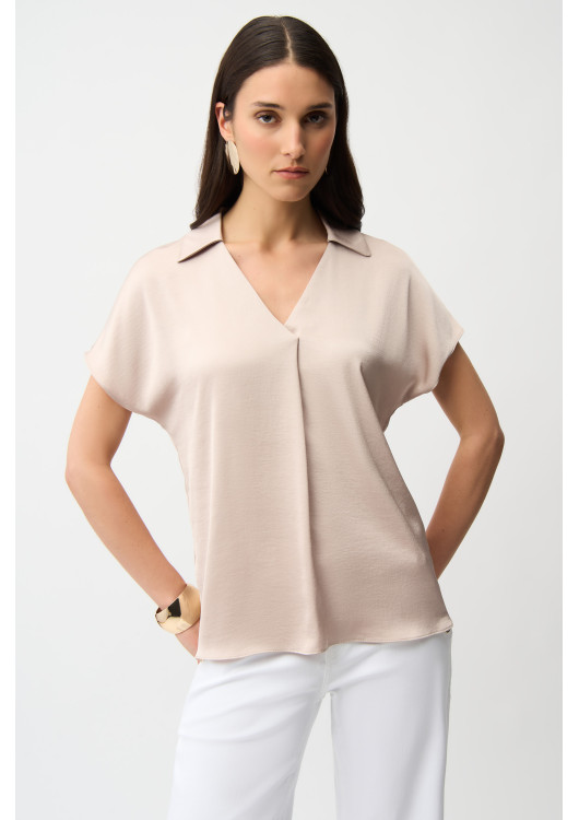 Joseph Ribkoff halenka s límečkem a výstřihem